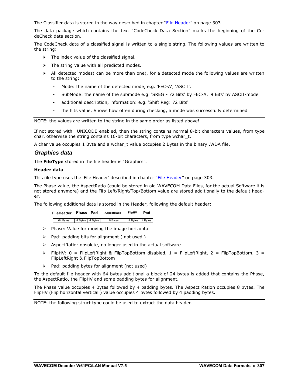 Graphics data | Wavecom W61PC V7.5.0 User Manual | Page 317 / 353