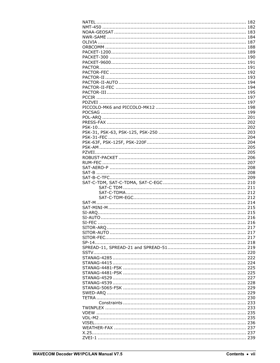 Wavecom W61PC V7.5.0 User Manual | Page 7 / 353