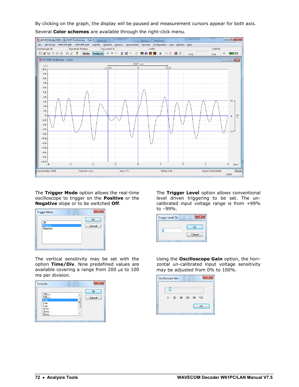 Wavecom W61PC V7.5.0 User Manual | Page 82 / 353