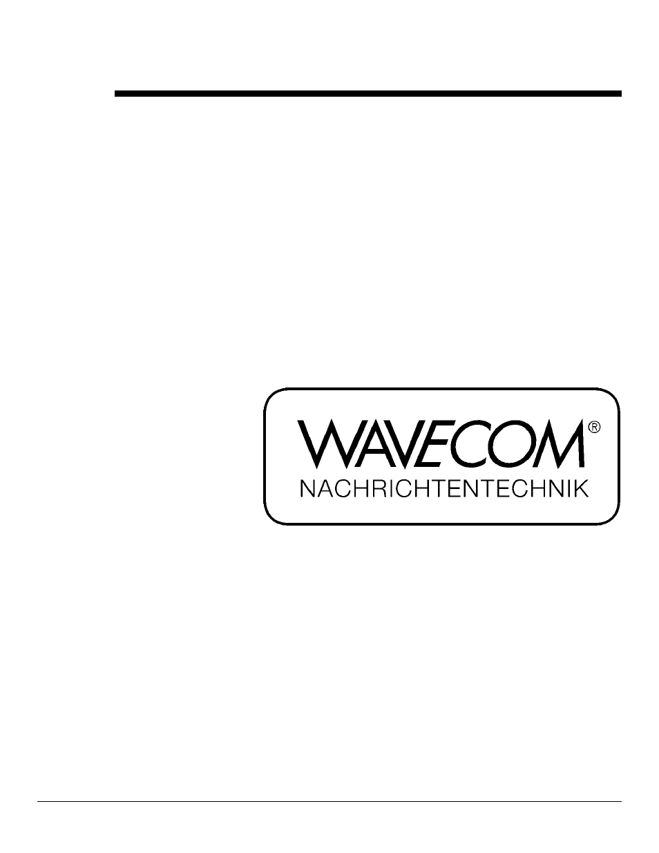 Wavecom EasySatSystem (W61PC) V1.2.00 User Manual | 17 pages