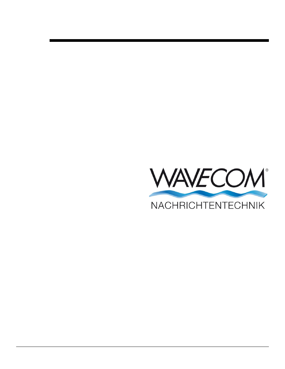 Wavecom EasySatSystem (W-PCIe, W-PCI) V1.1.00 User Manual | 13 pages