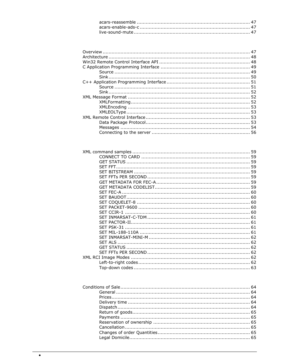 Wavecom W-RCI (Remote Control) V8.7.0 User Manual | Page 6 / 81