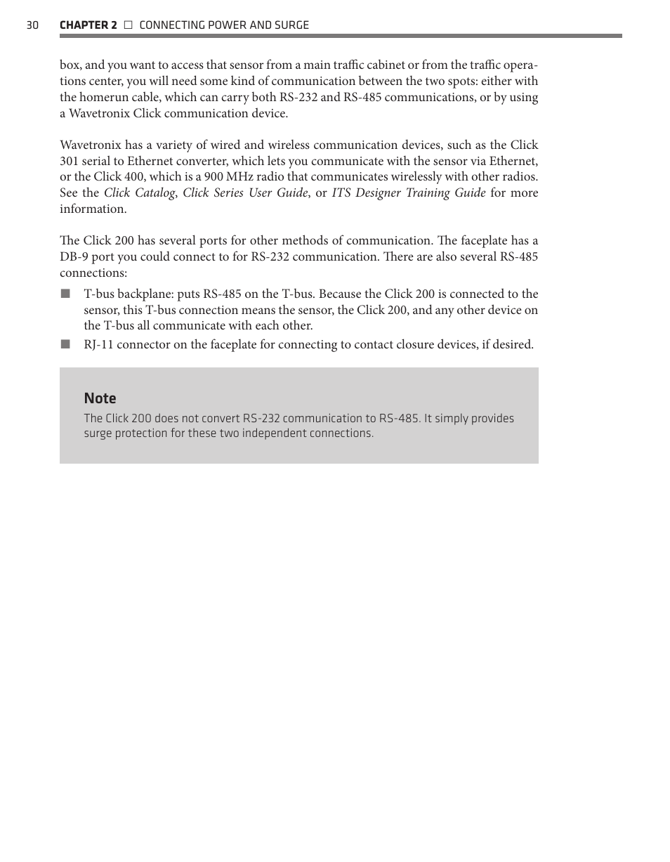 Wavetronix SmartSensor HD (101-0415) - User Guide User Manual | Page 31 / 89