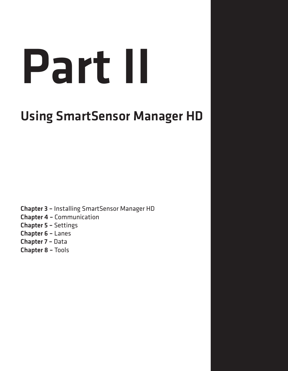 Part ii | Wavetronix SmartSensor HD (101-0415) - User Guide User Manual | Page 32 / 89