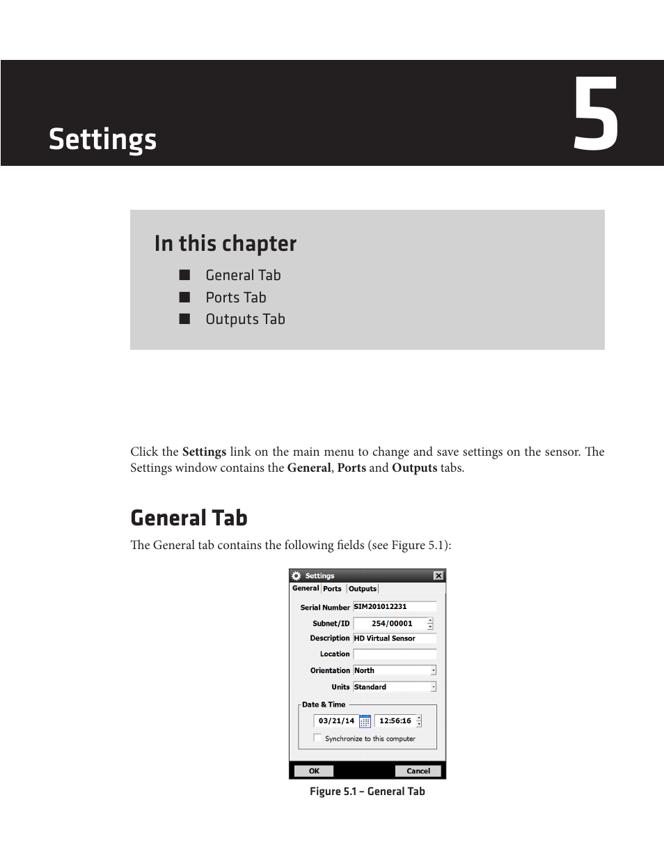 Settings | Wavetronix SmartSensor HD (101-0415) - User Guide User Manual | Page 48 / 89