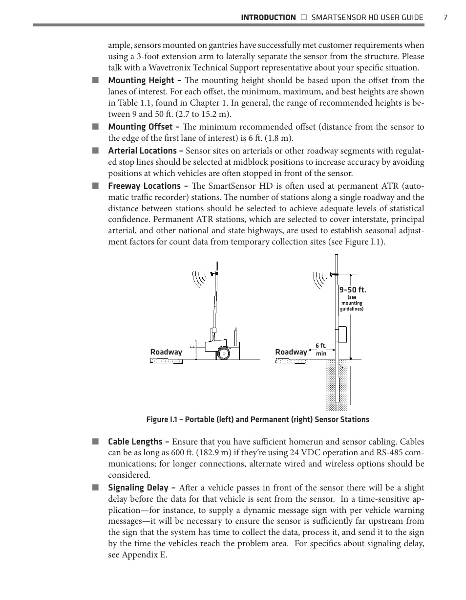 Wavetronix SmartSensor HD (101-0415) - User Guide User Manual | Page 8 / 89