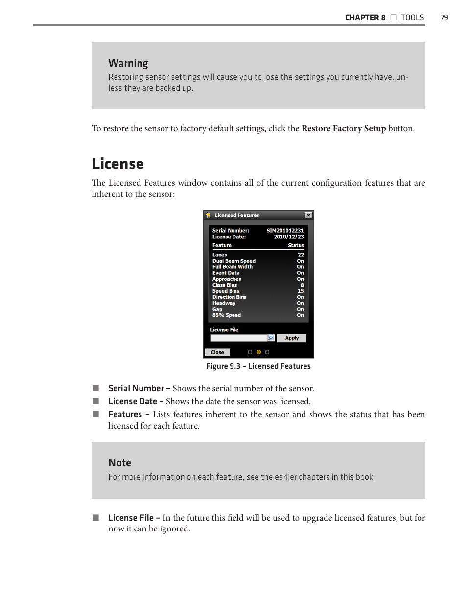 License | Wavetronix SmartSensor HD (101-0415) - User Guide User Manual | Page 80 / 89