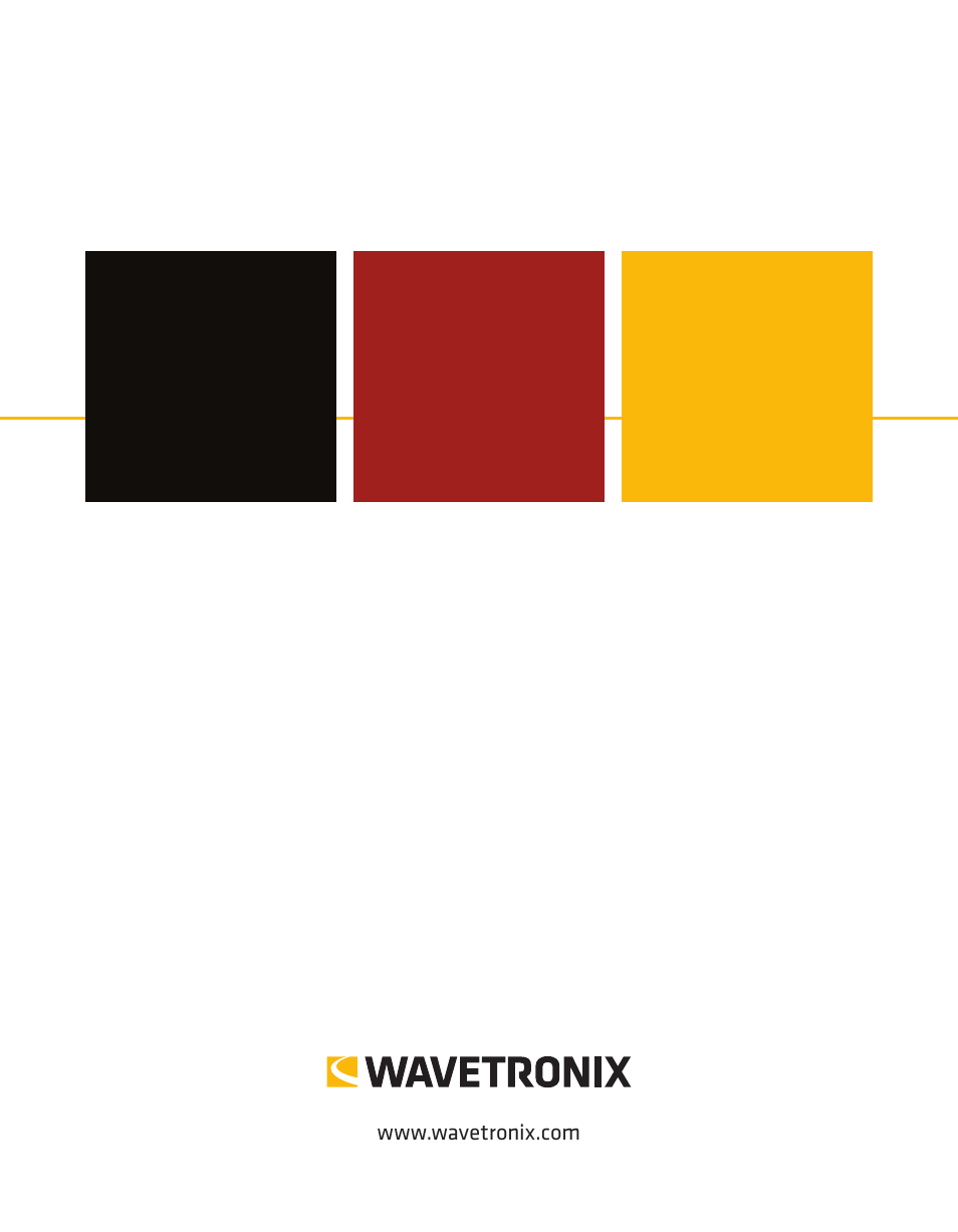 Wavetronix SmartSensor HD (101-0415) - User Guide User Manual | Page 89 / 89