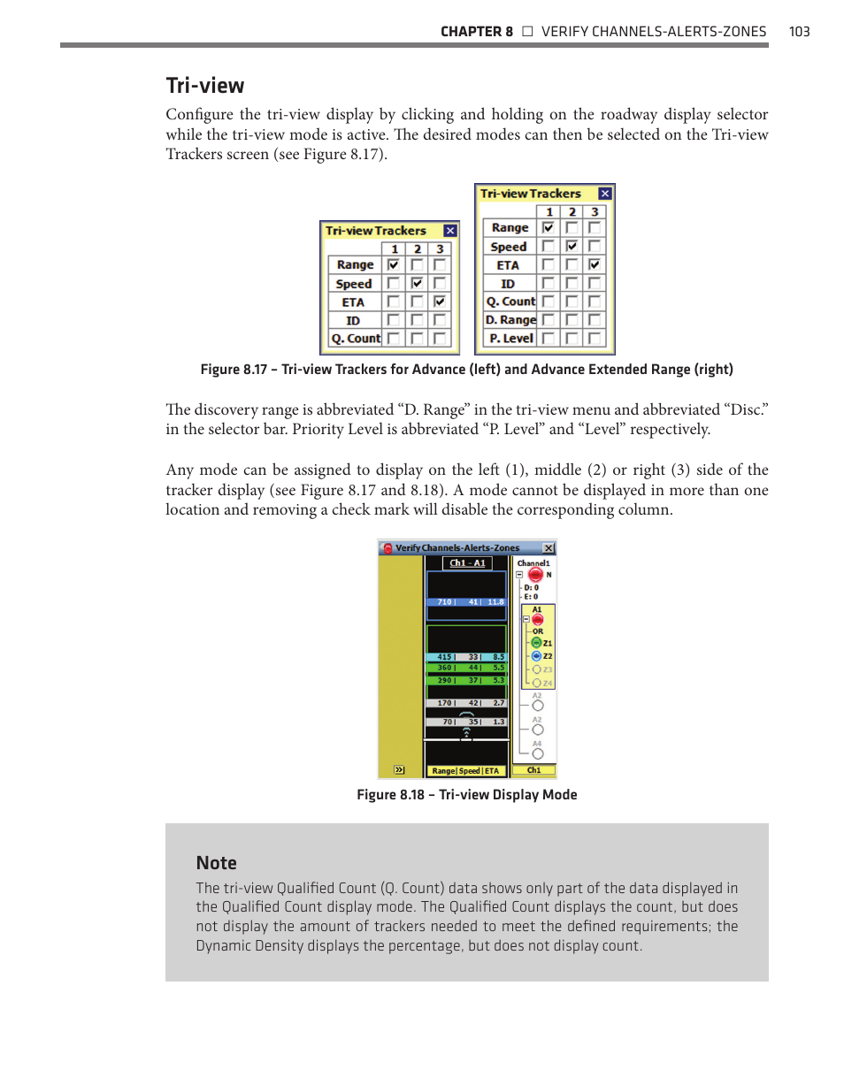 Tri-view | Wavetronix SmartSensor Advance Extended Range (SS-200E) - User Guide User Manual | Page 104 / 148