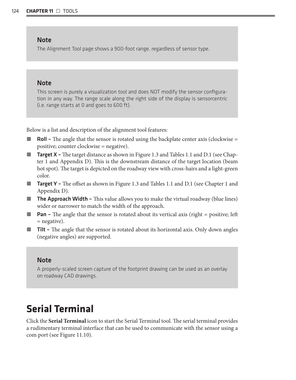 Serial terminal | Wavetronix SmartSensor Advance Extended Range (SS-200E) - User Guide User Manual | Page 125 / 148