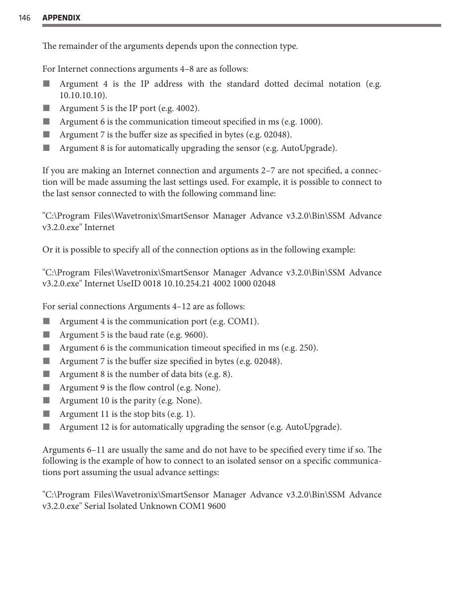 Wavetronix SmartSensor Advance Extended Range (SS-200E) - User Guide User Manual | Page 147 / 148