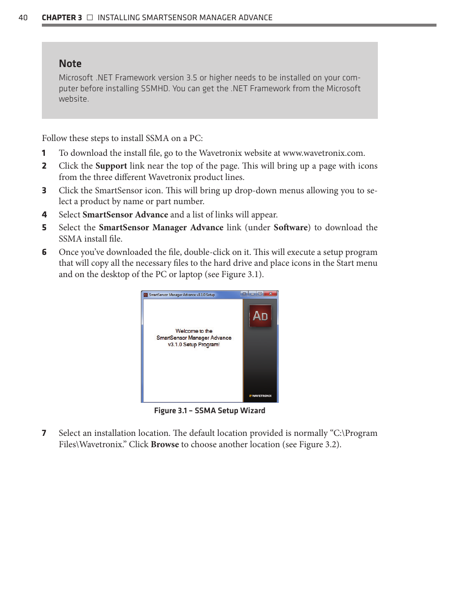 Wavetronix SmartSensor Advance Extended Range (SS-200E) - User Guide User Manual | Page 41 / 148