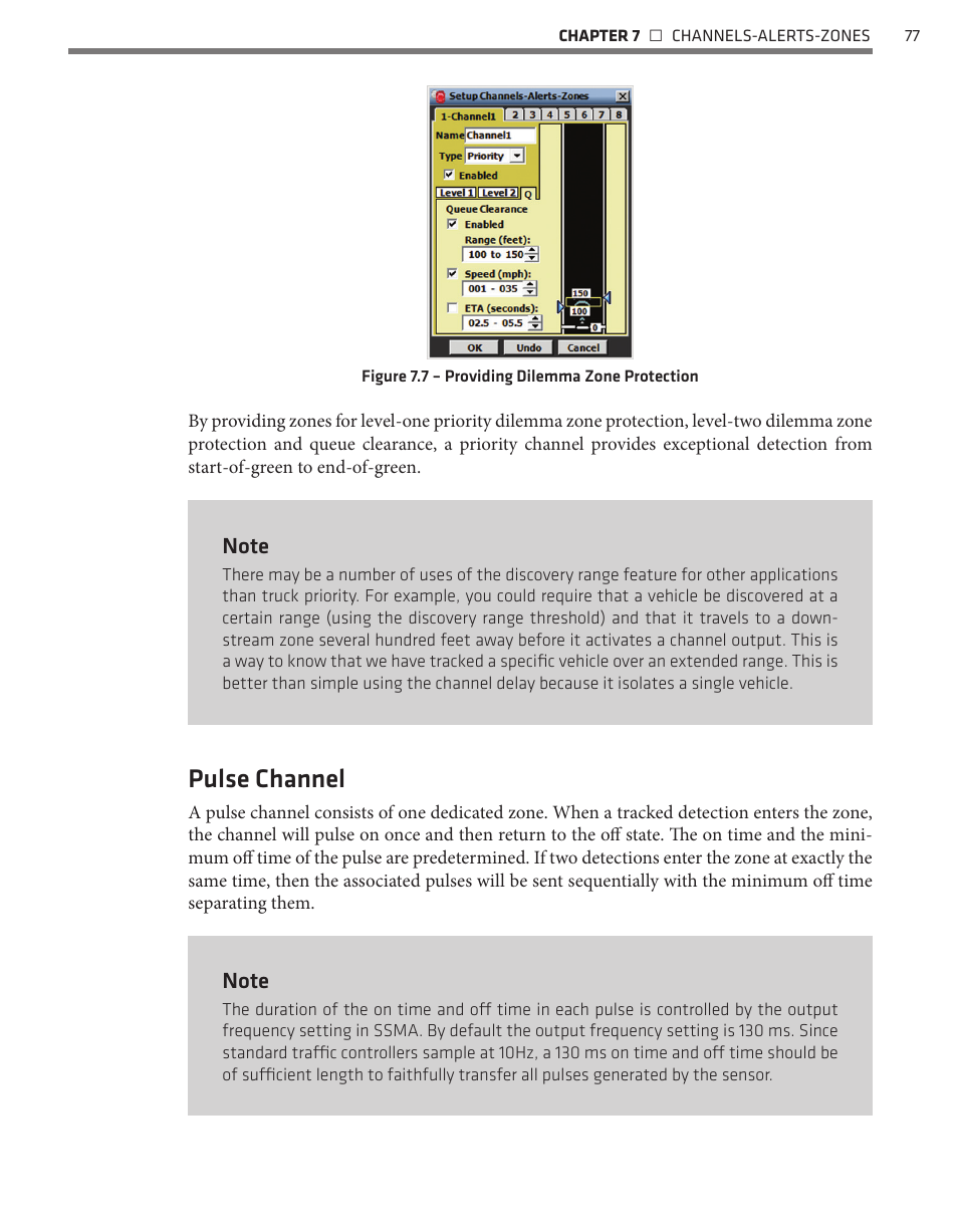 Pulse channel | Wavetronix SmartSensor Advance Extended Range (SS-200E) - User Guide User Manual | Page 78 / 148