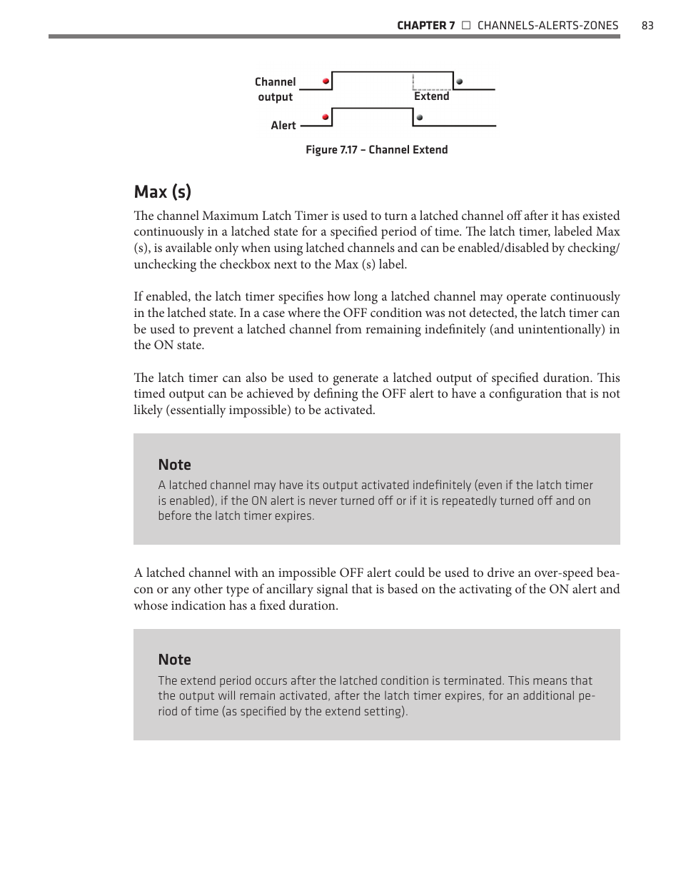 Max (s) | Wavetronix SmartSensor Advance Extended Range (SS-200E) - User Guide User Manual | Page 84 / 148