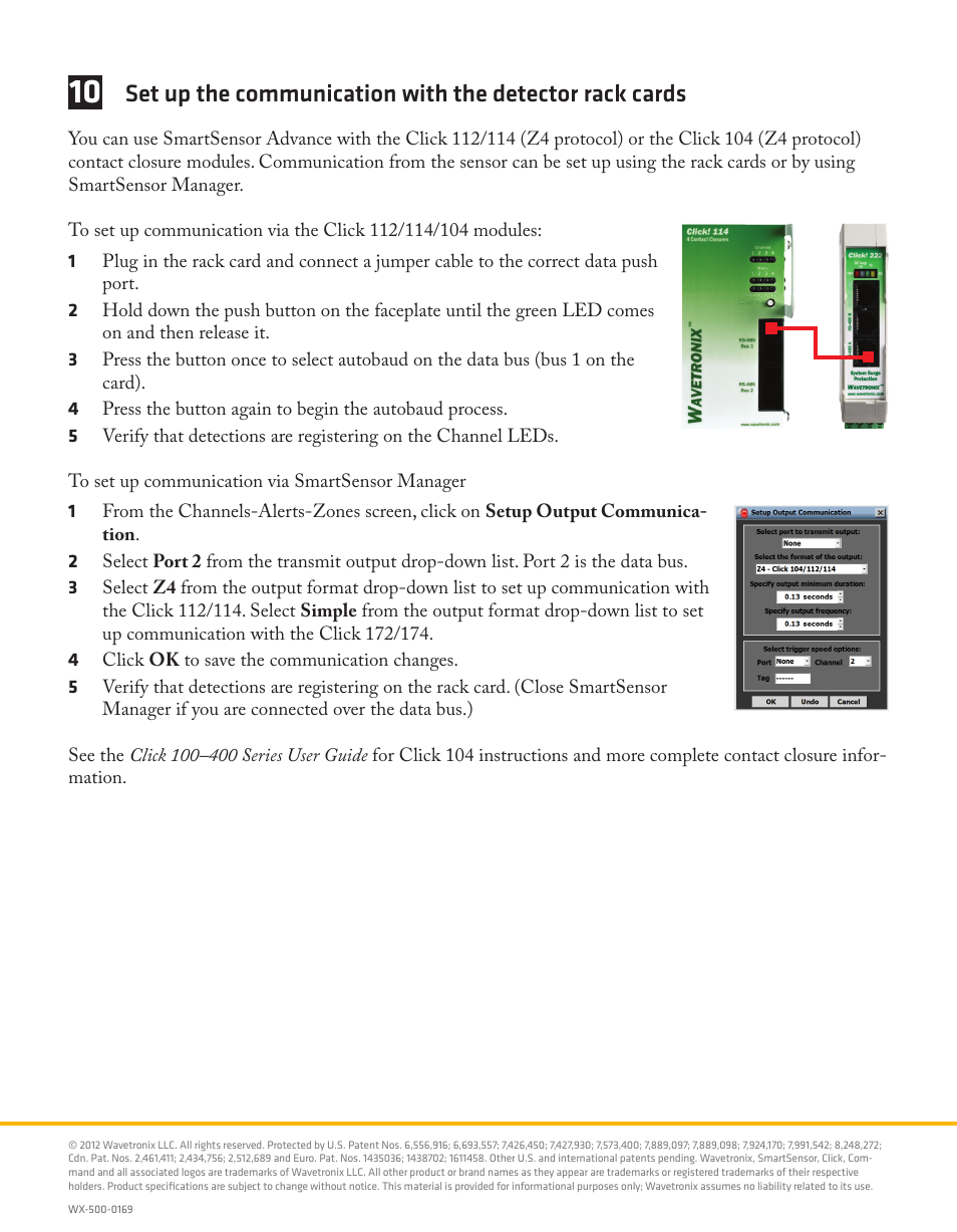 Wavetronix SmartSensor Advance Extended Range (SS-200E) - Quick-reference Guide (User) User Manual | Page 4 / 4