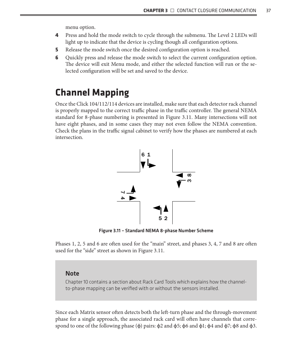 Channel mapping | Wavetronix SmartSensor Matrix (SS-225) - User Guide User Manual | Page 38 / 117