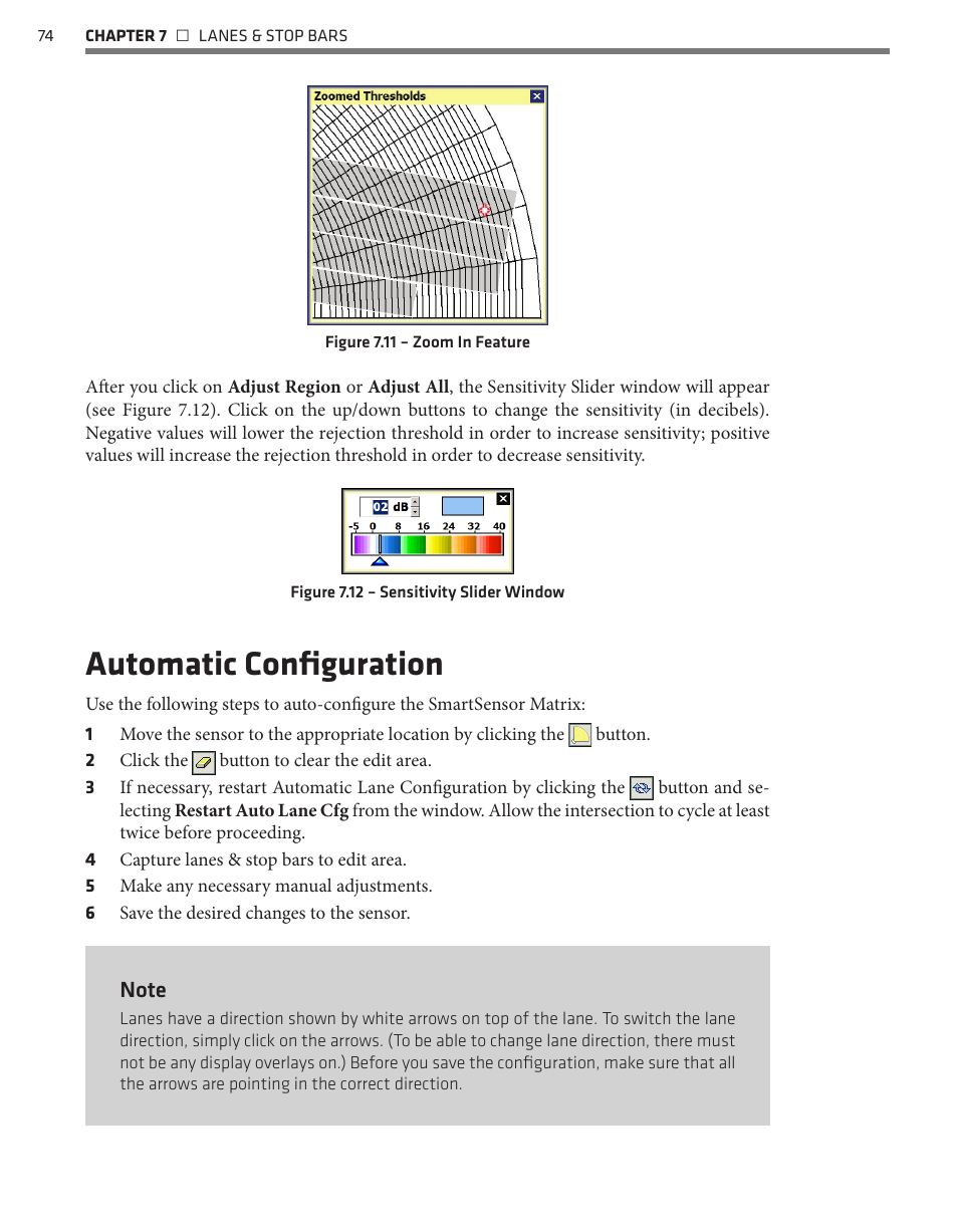 Automatic configuration | Wavetronix SmartSensor Matrix (SS-225) - User Guide User Manual | Page 75 / 117