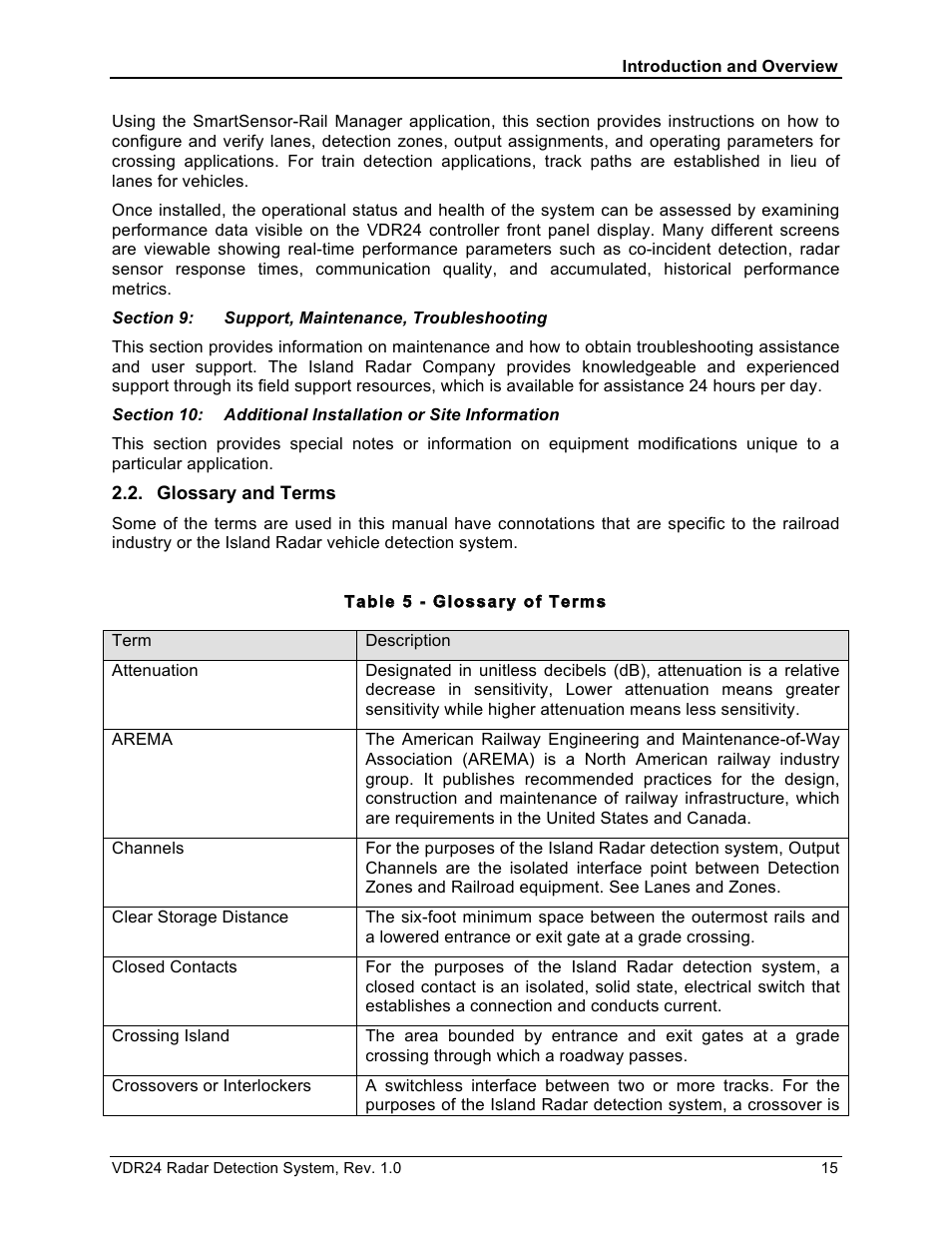 Wavetronix VDR24 Radar User Manual | Page 15 / 78