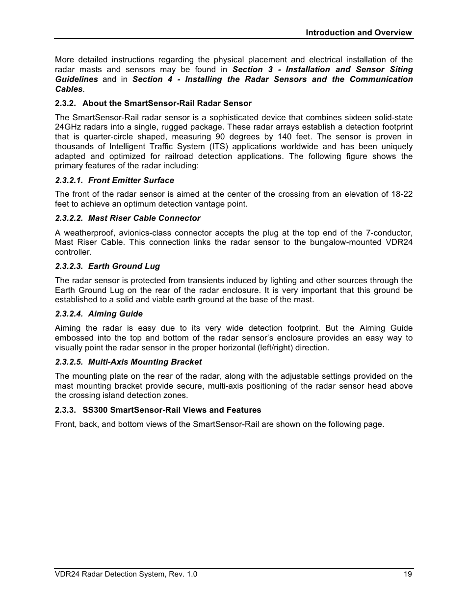 Wavetronix VDR24 Radar User Manual | Page 19 / 78