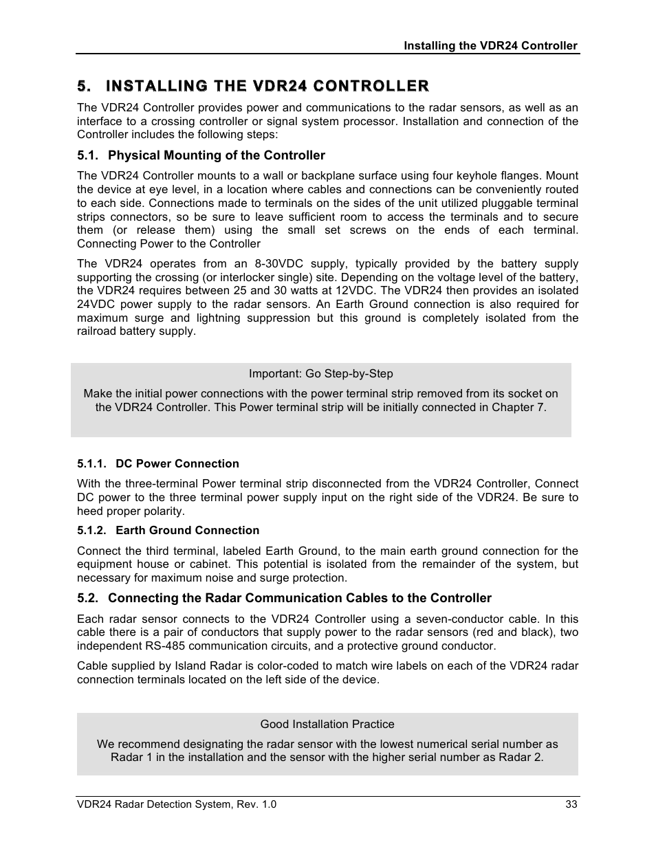 Wavetronix VDR24 Radar User Manual | Page 33 / 78