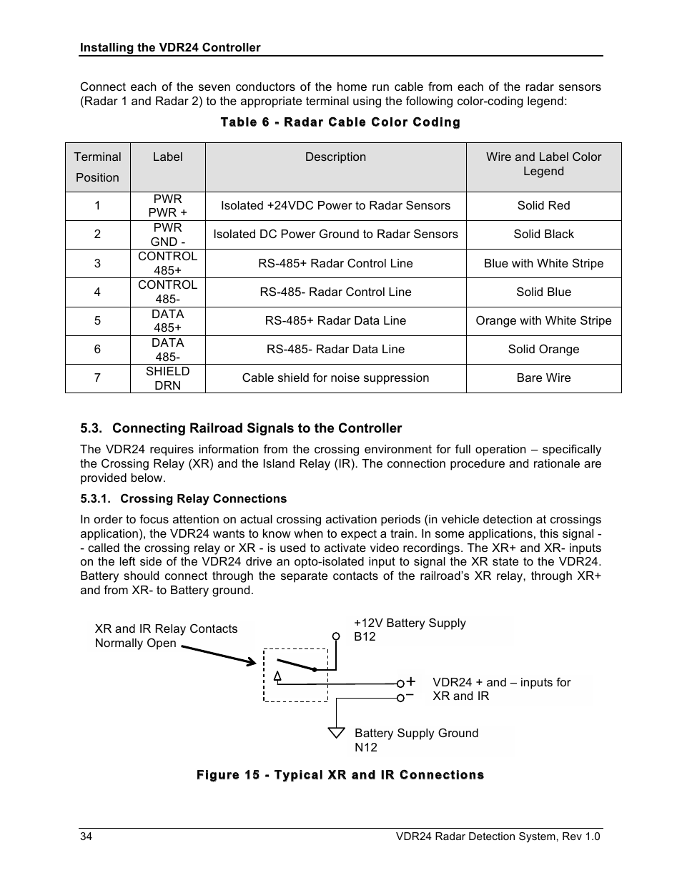 Wavetronix VDR24 Radar User Manual | Page 34 / 78