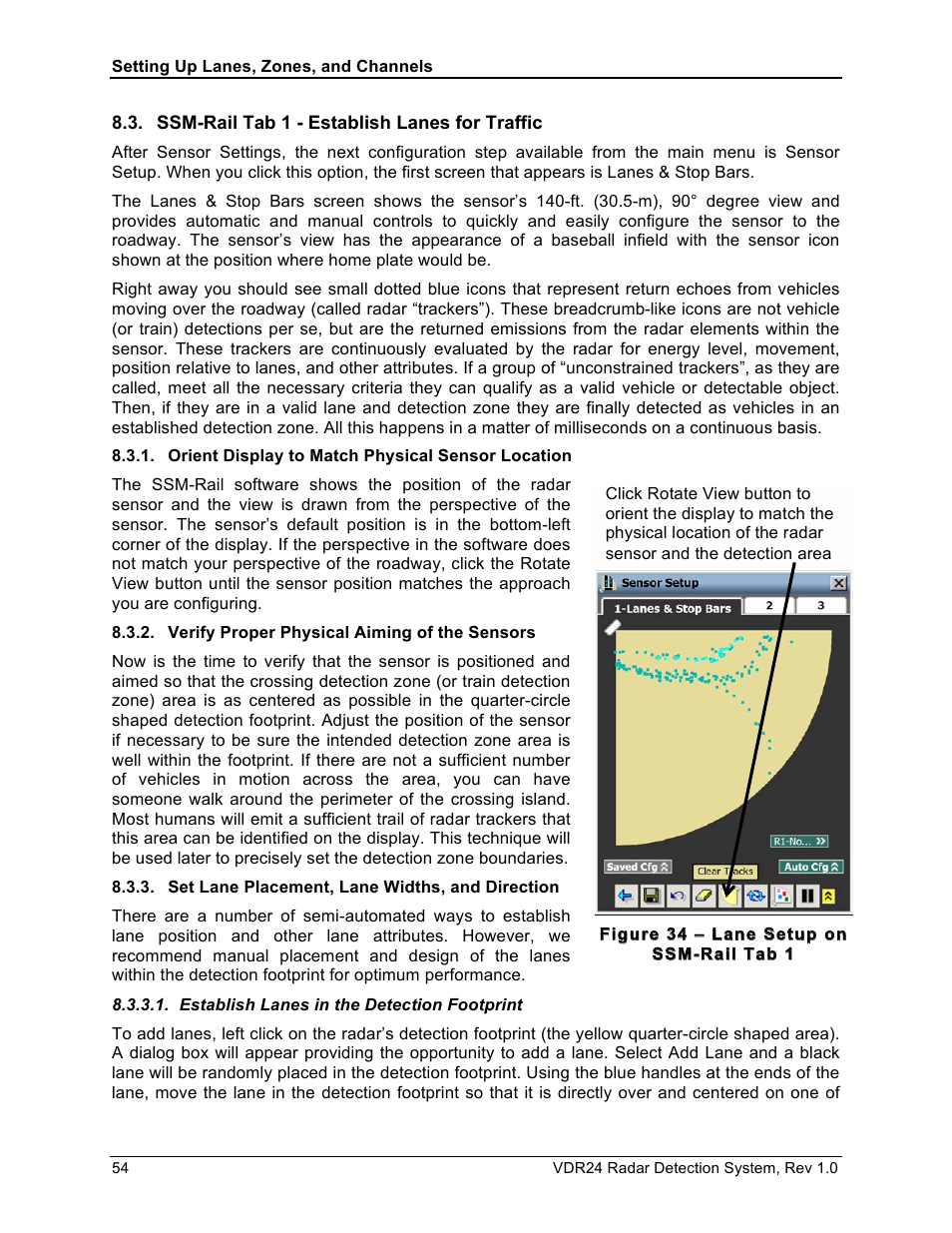 Wavetronix VDR24 Radar User Manual | Page 54 / 78