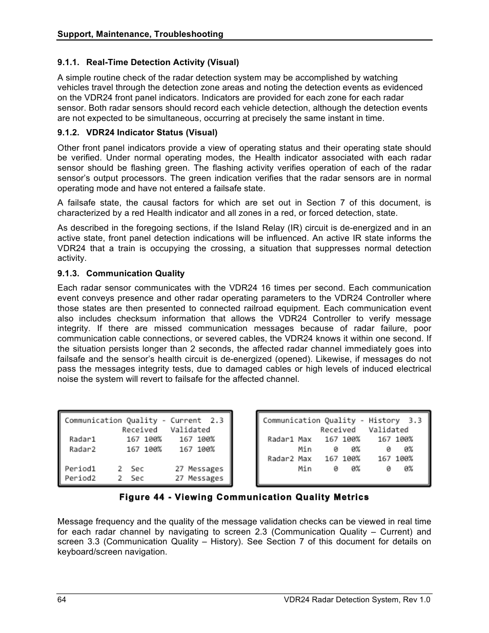 Wavetronix VDR24 Radar User Manual | Page 64 / 78