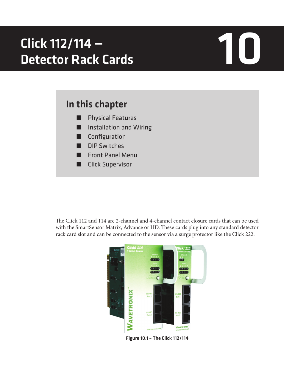 Wavetronix Click 400 (900 MHz radio) (CLK-400) - User Guide User Manual | Page 108 / 260