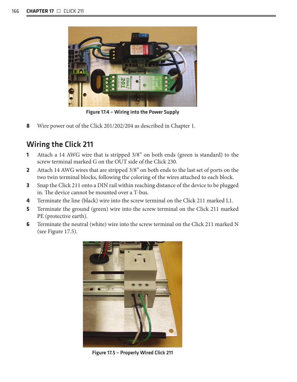 Wiring the click 211 | Wavetronix Click 400 (900 MHz radio) (CLK-400) - User Guide User Manual | Page 167 / 260
