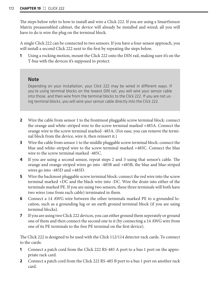 Wavetronix Click 400 (900 MHz radio) (CLK-400) - User Guide User Manual | Page 173 / 260