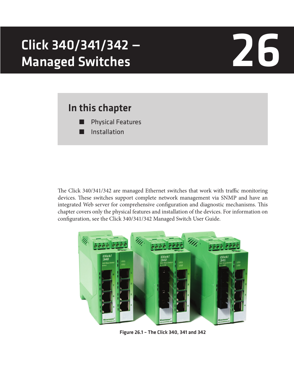 Wavetronix Click 400 (900 MHz radio) (CLK-400) - User Guide User Manual | Page 226 / 260