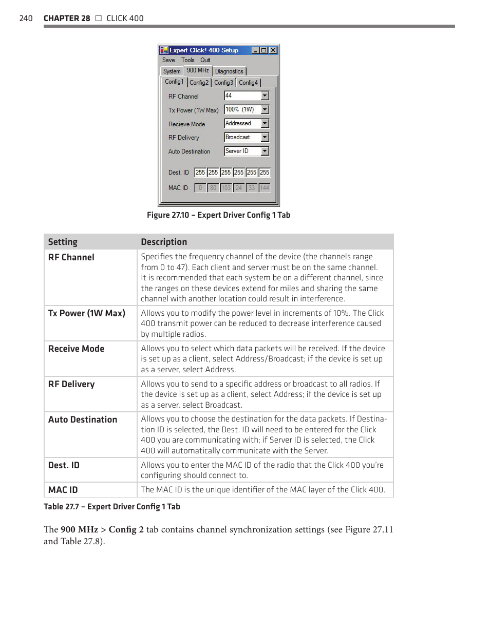 Wavetronix Click 400 (900 MHz radio) (CLK-400) - User Guide User Manual | Page 241 / 260