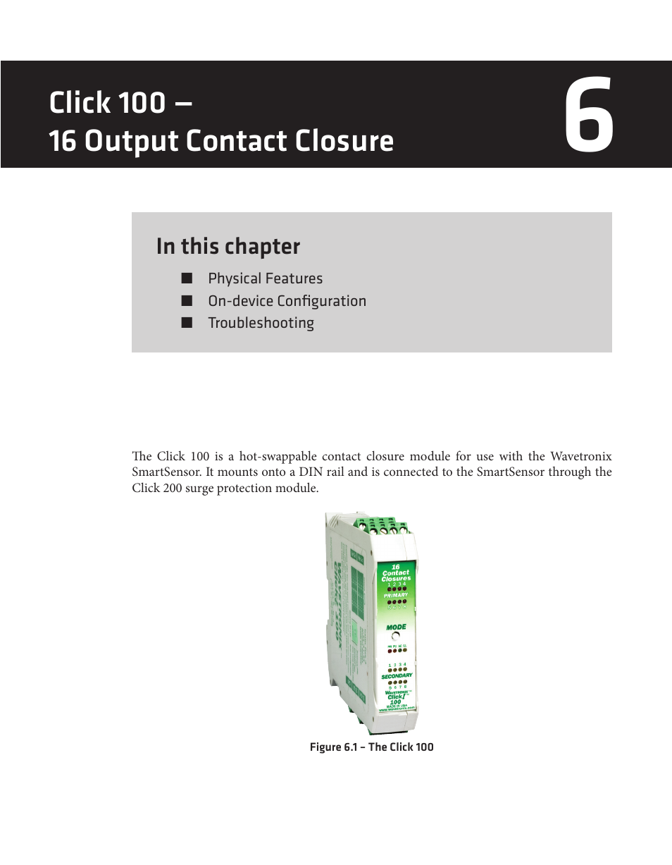 Wavetronix Click 400 (900 MHz radio) (CLK-400) - User Guide User Manual | Page 44 / 260