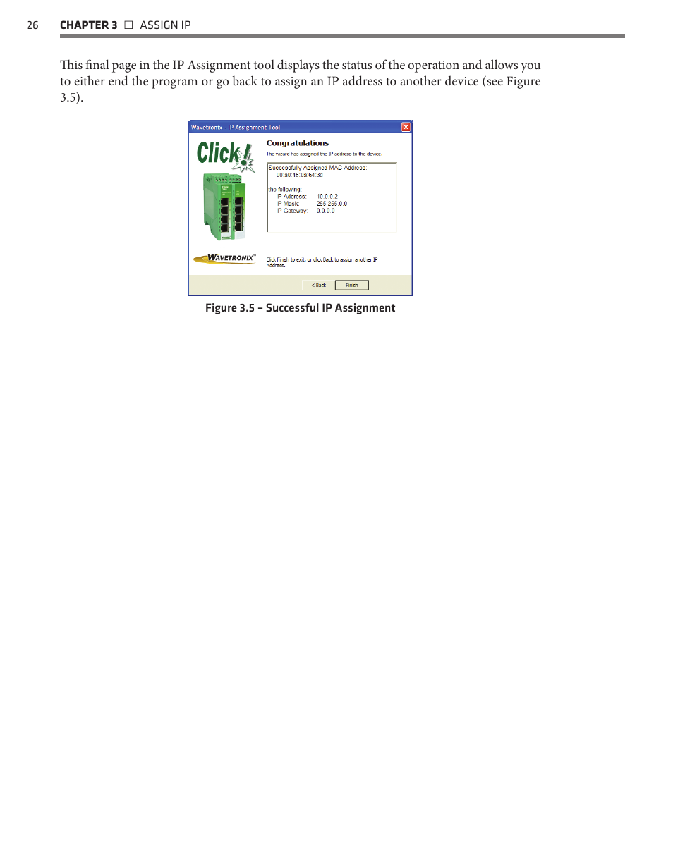 Wavetronix Click 342 (lean managed ethernet switch) (CLK-342) - Managed Switches User Guide User Manual | Page 27 / 76