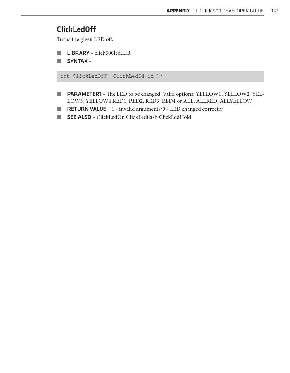 Clickledoff | Wavetronix Click 500 (programmable controller) (CLK-500) - Developer Guide User Manual | Page 154 / 196
