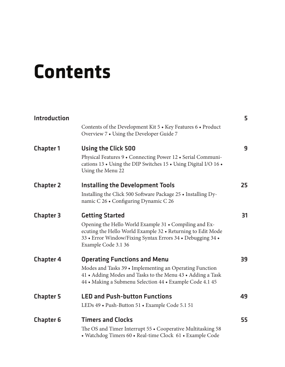 Wavetronix Click 500 (programmable controller) (CLK-500) - Developer Guide User Manual | Page 4 / 196