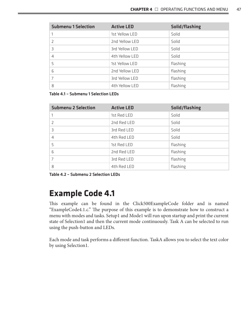 Example code 4.1 | Wavetronix Click 500 (programmable controller) (CLK-500) - Developer Guide User Manual | Page 48 / 196