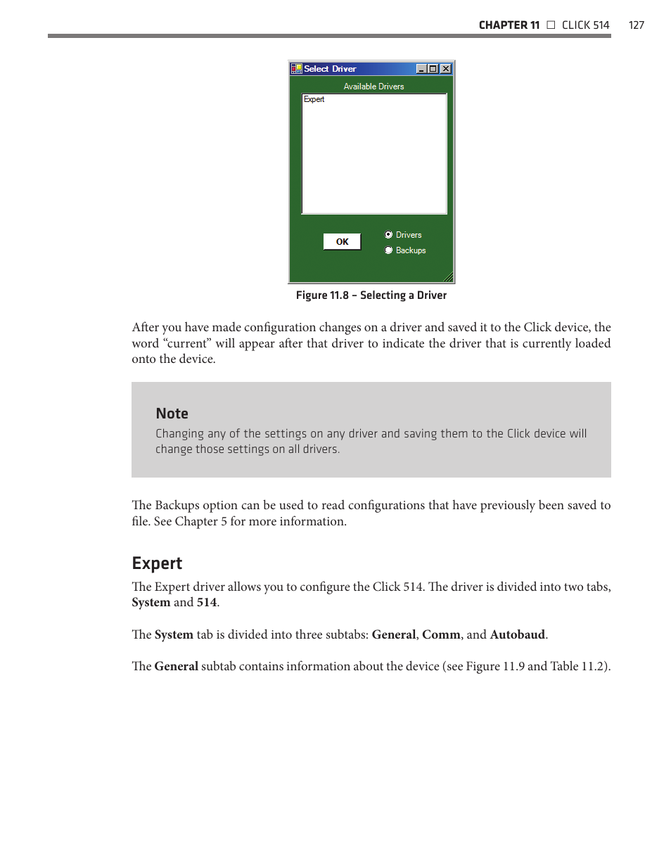 Expert | Wavetronix Click 500 (programmable controller) (CLK-500) - User Guide User Manual | Page 128 / 134