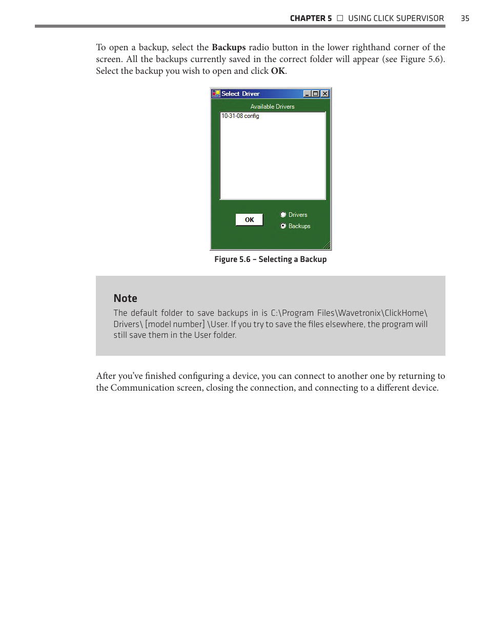 Wavetronix Click 500 (programmable controller) (CLK-500) - User Guide User Manual | Page 36 / 134