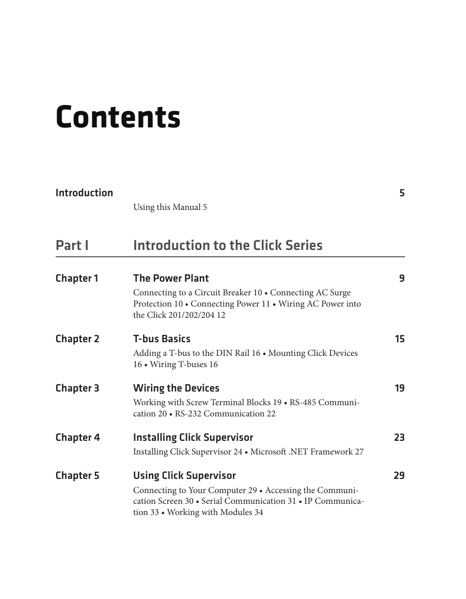 Wavetronix Click 500 (programmable controller) (CLK-500) - User Guide User Manual | Page 4 / 134