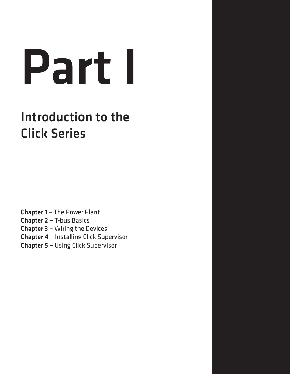 Part i | Wavetronix Click 500 (programmable controller) (CLK-500) - User Guide User Manual | Page 8 / 134