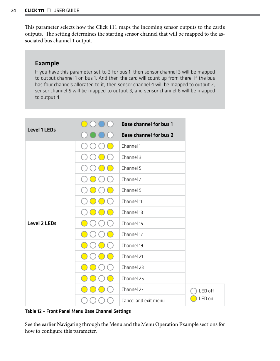 Example | Wavetronix Click 111 (16-channel Contact Closure Eurocard) (CLK-111) - User Guide User Manual | Page 25 / 38