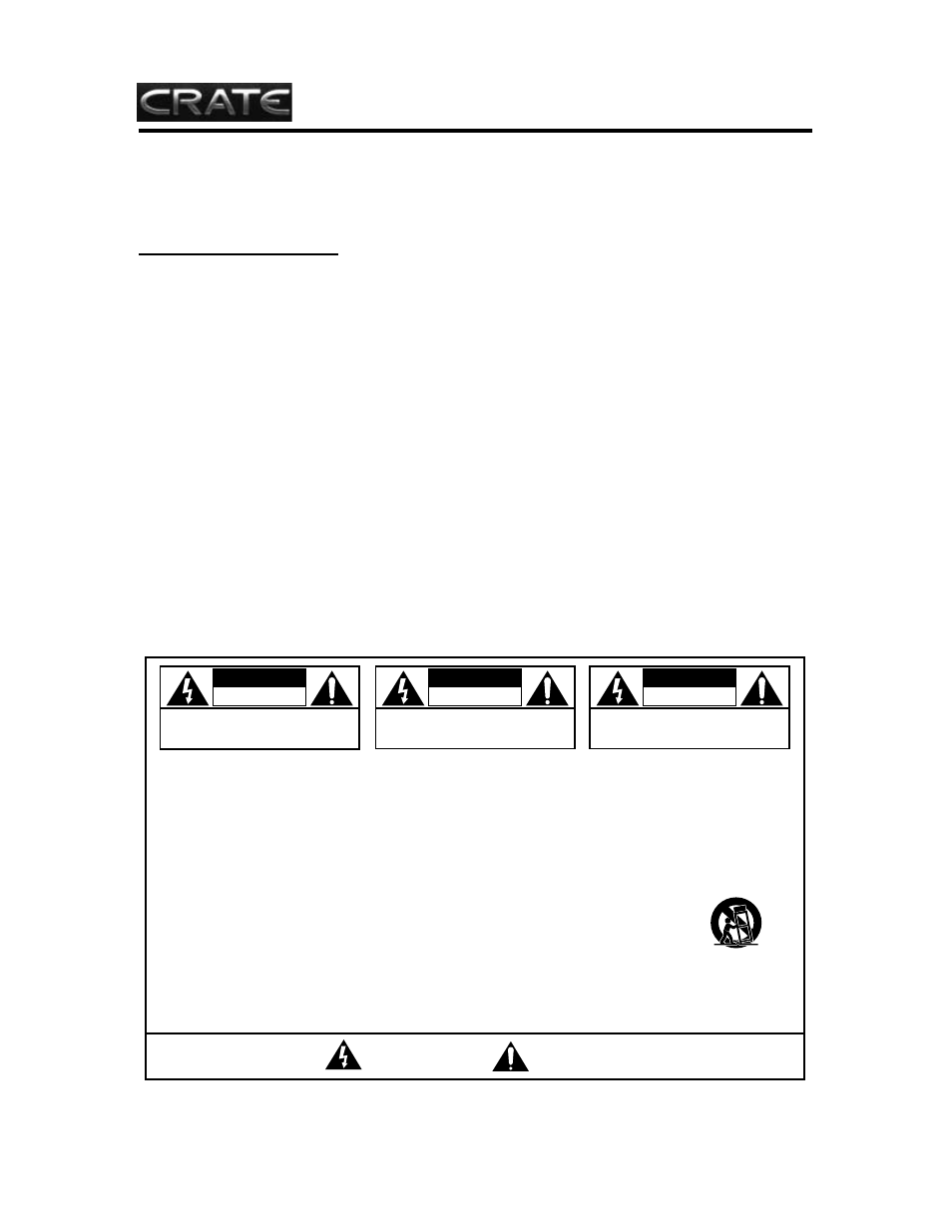 Crate Amplifiers BT220 User Manual | Page 2 / 20