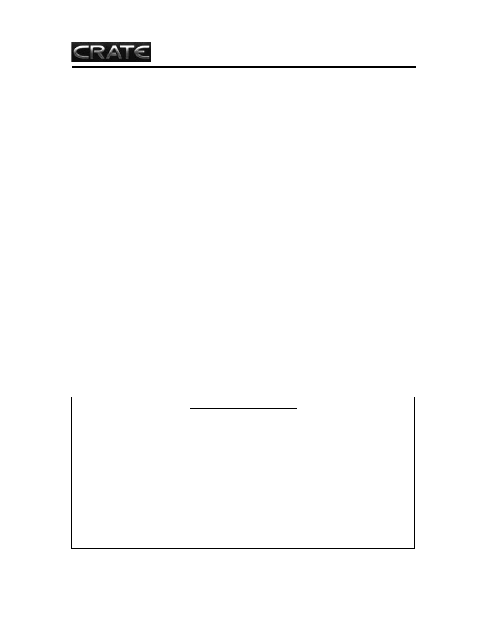 Bt220 | Crate Amplifiers BT220 User Manual | Page 3 / 20