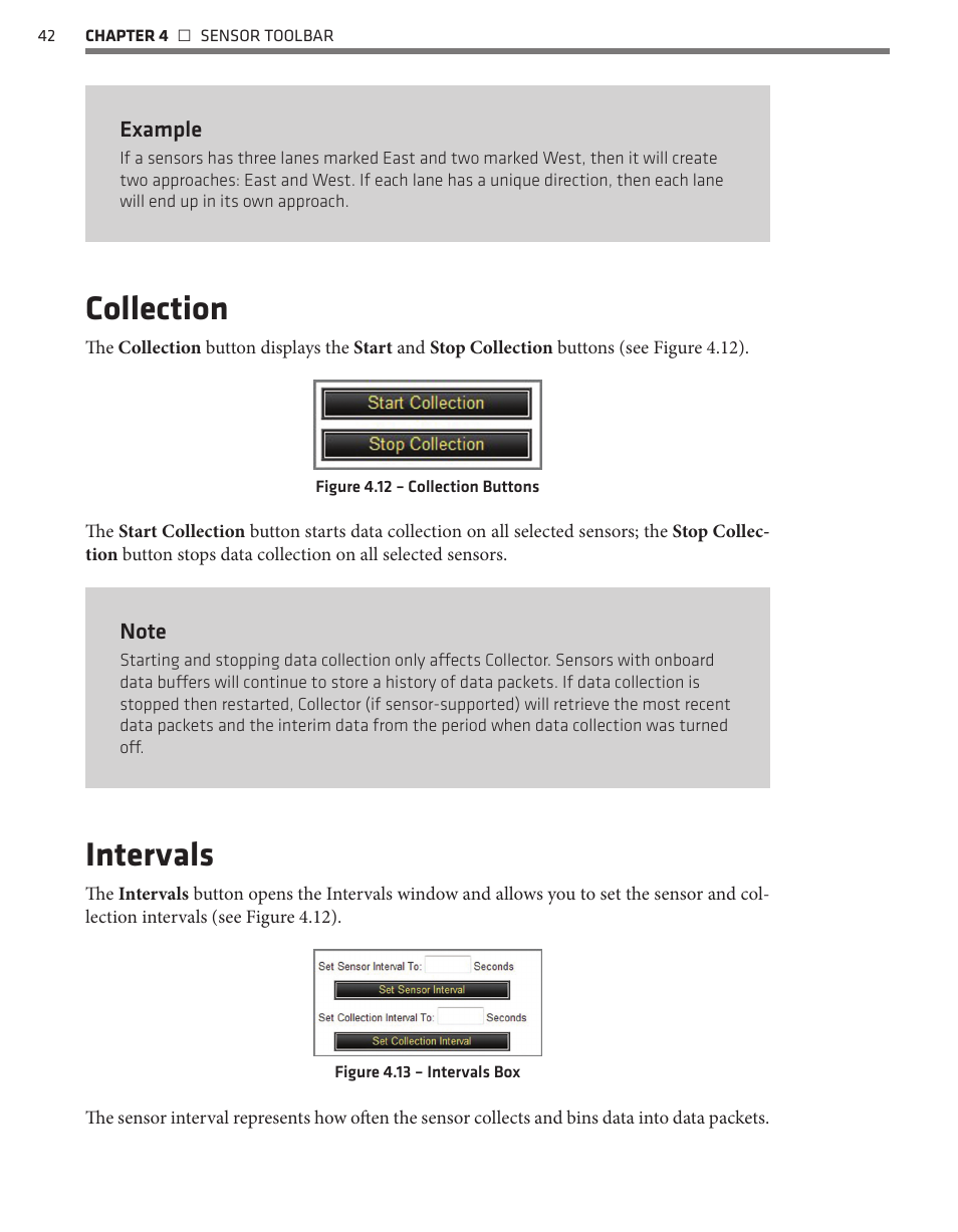 Collection, Intervals | Wavetronix Command Collector (CMD-DCx) - User Guide User Manual | Page 43 / 117