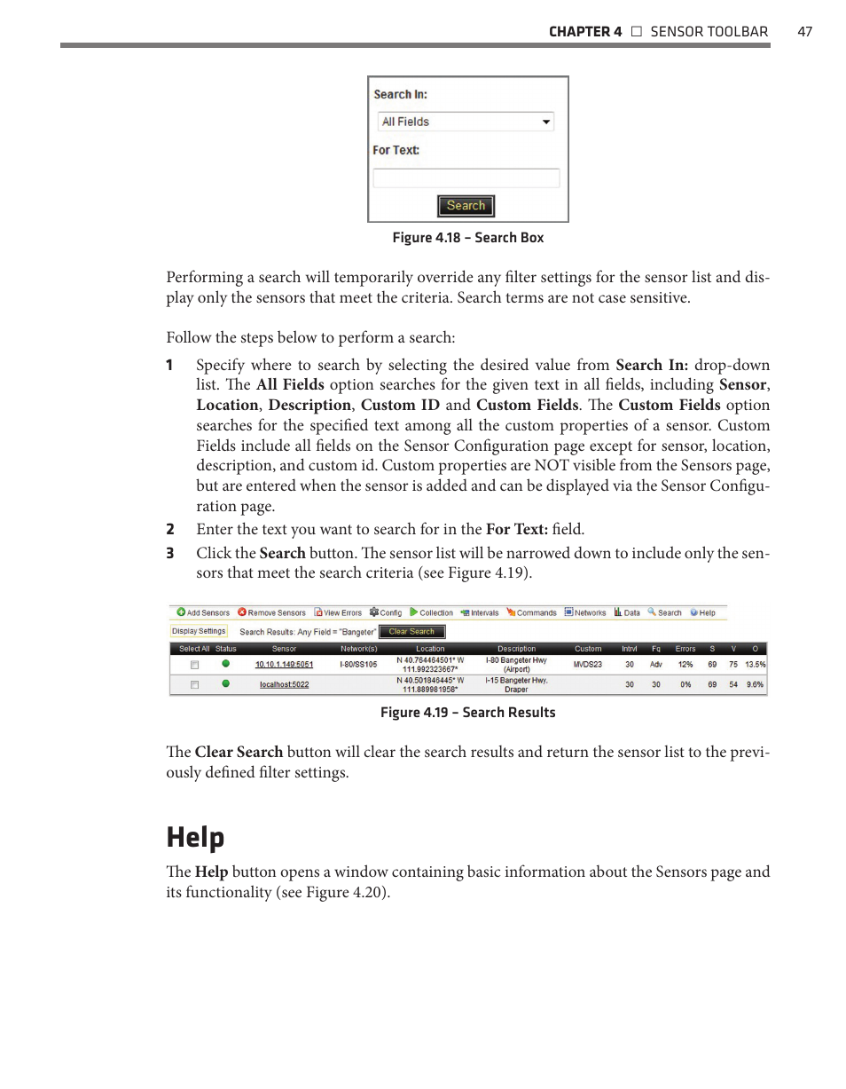 Help | Wavetronix Command Collector (CMD-DCx) - User Guide User Manual | Page 48 / 117