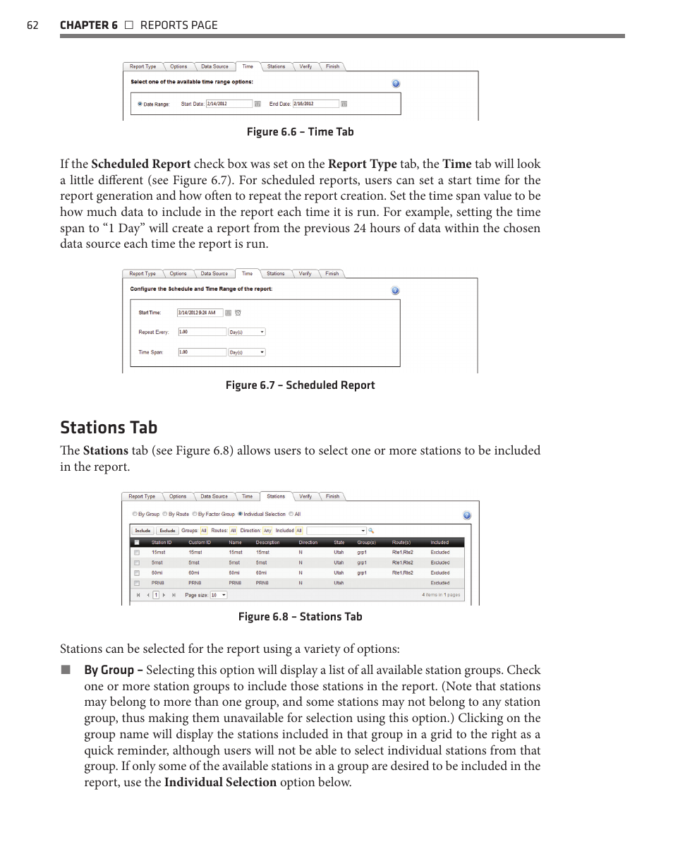 Stations tab | Wavetronix Command DataView (CMD-DV) - User Guide User Manual | Page 63 / 106