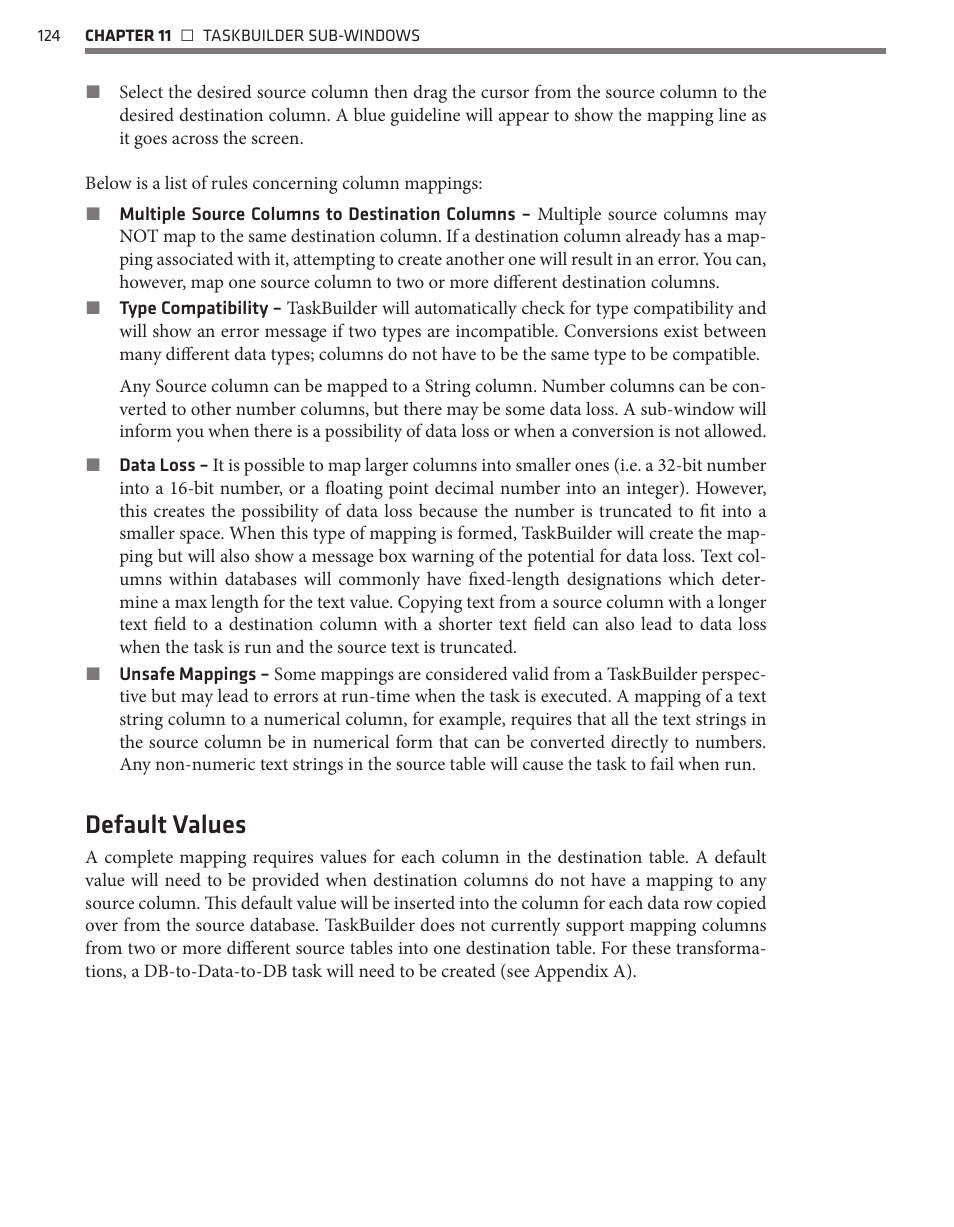 Default values | Wavetronix Command Translator (CMD-DT) - User Guide User Manual | Page 125 / 156