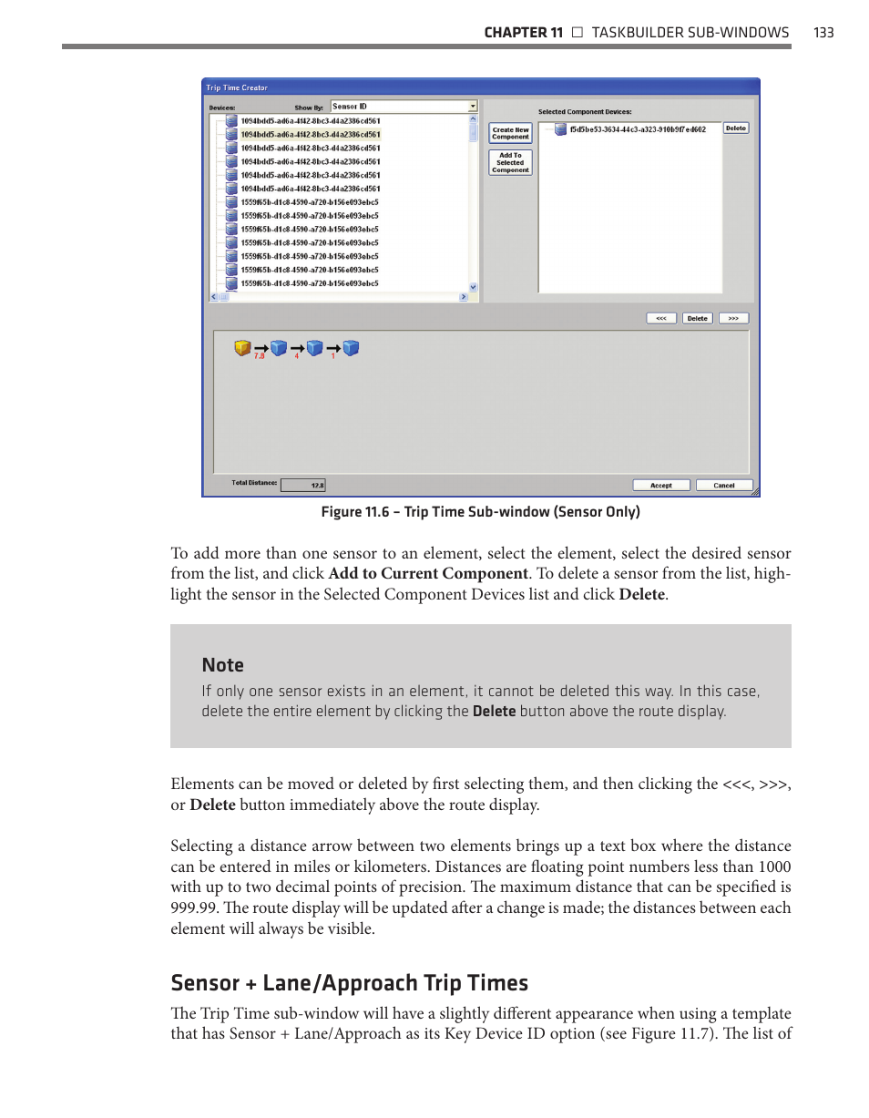 Sensor + lane/approach trip times | Wavetronix Command Translator (CMD-DT) - User Guide User Manual | Page 134 / 156