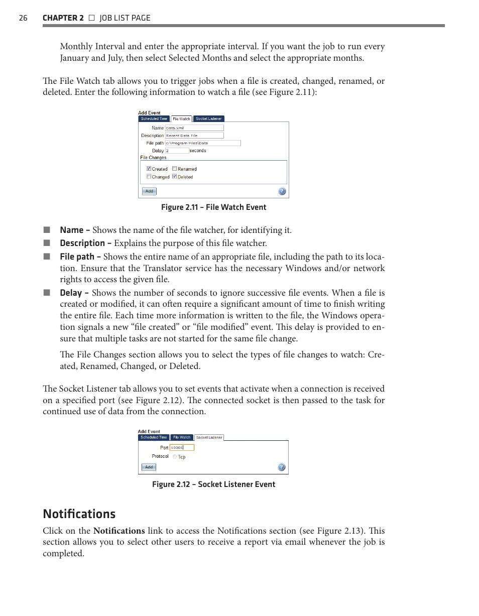 Notifications | Wavetronix Command Translator (CMD-DT) - User Guide User Manual | Page 27 / 156